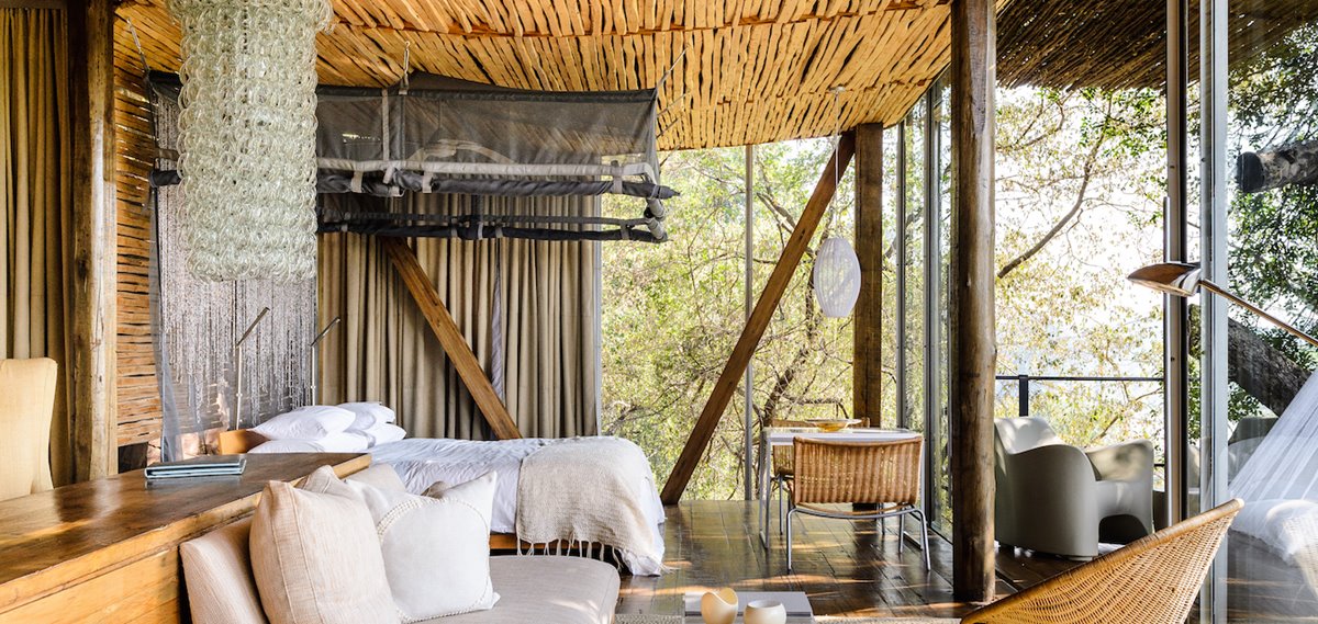 Singita Lebombo Lodge en Singita Private Concession (Kruger)