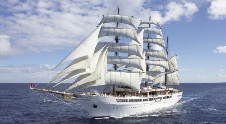 Sea Cloud Spirit en Spain