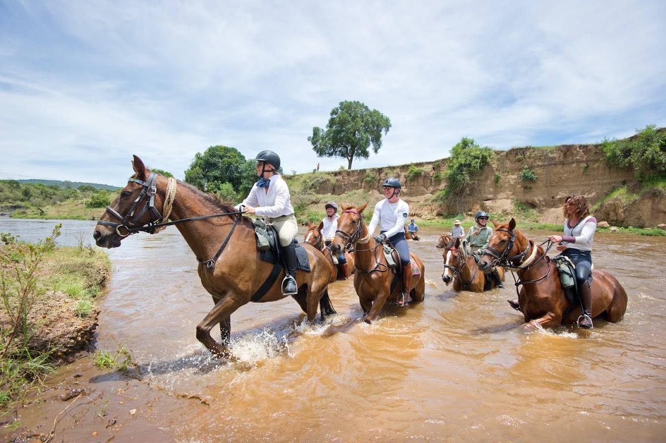 Safari a caballo en Masai Mara