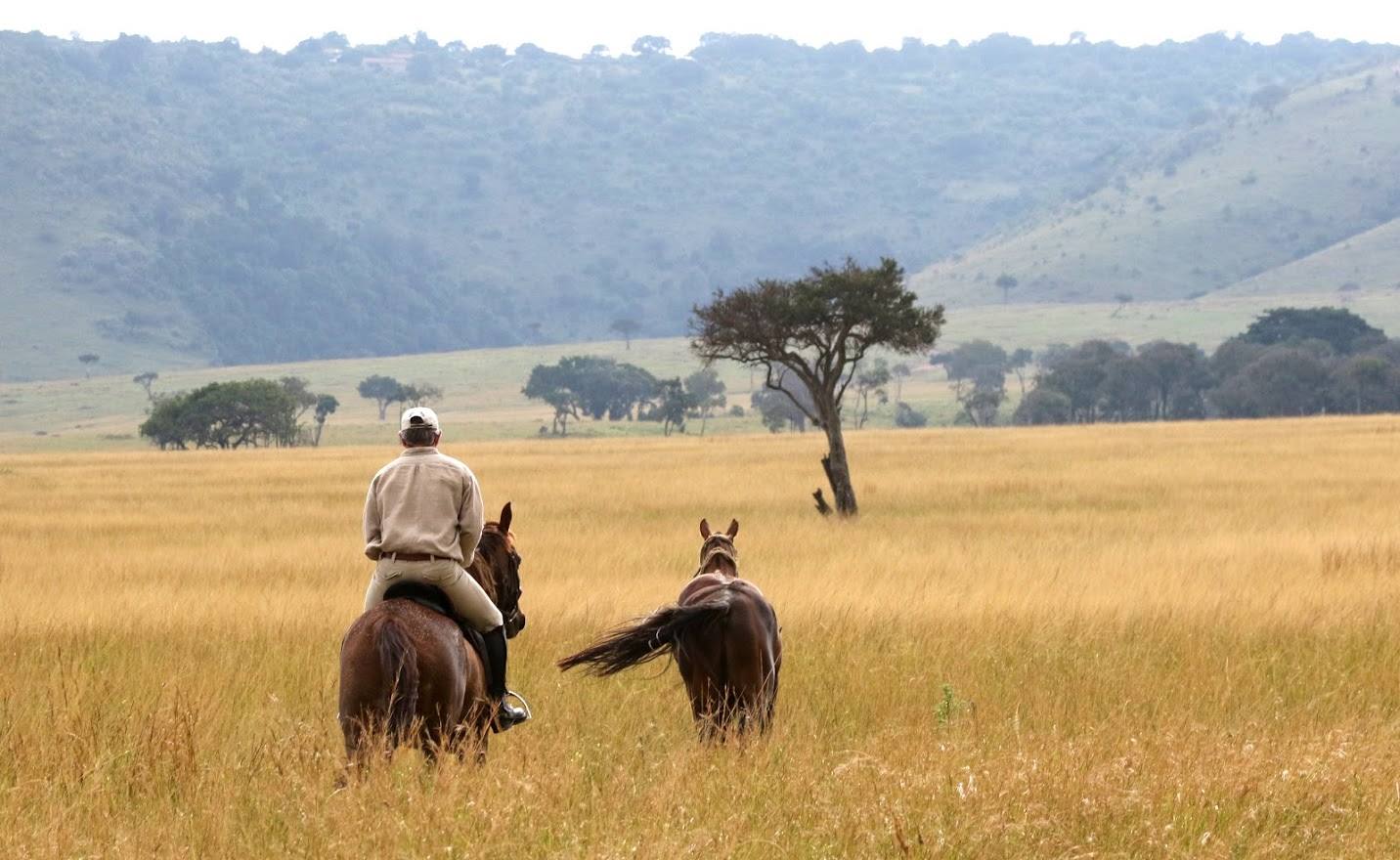 Safari a caballo en Masai Mara