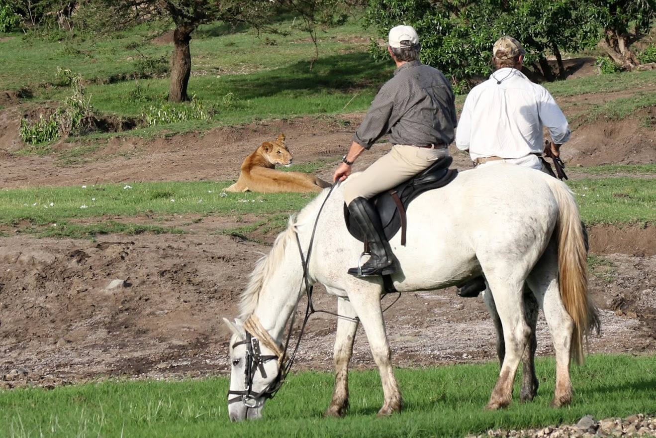 Safari a caballo en Masai Mara