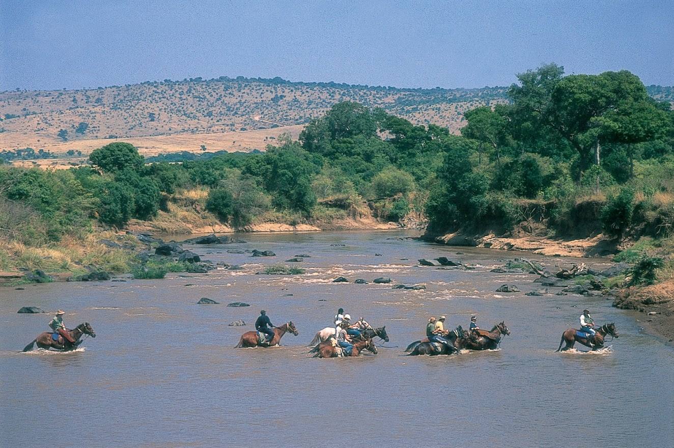 Safari a caballo en Masai Mara