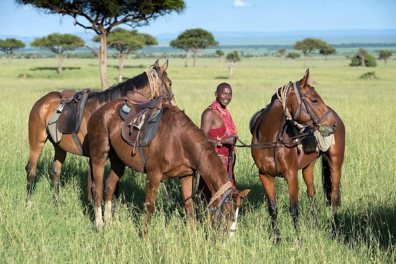 Safari a caballo en Masai Mara