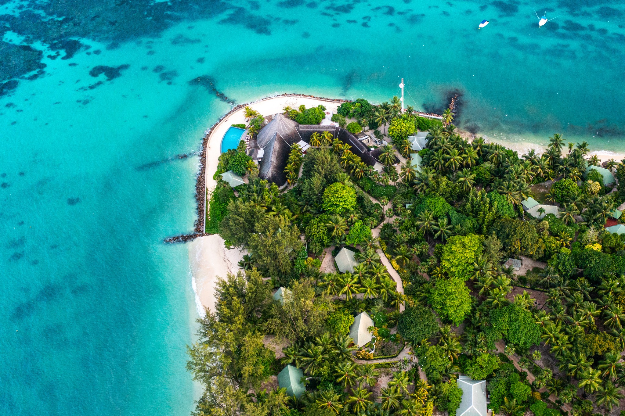 Denis Private Island en Denis Island