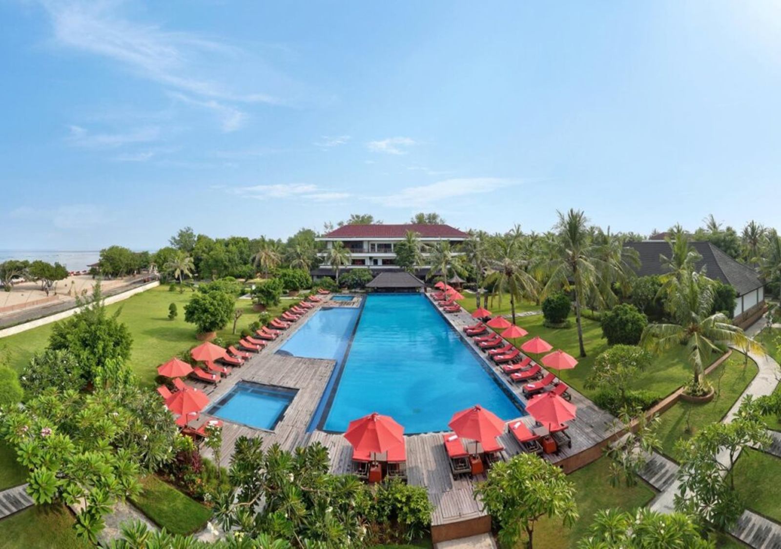 Hotel Ombak Sunset en Islas Gili