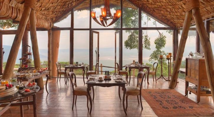 AndBeyond Ngorongoro Crater Lodge en Ngorongoro