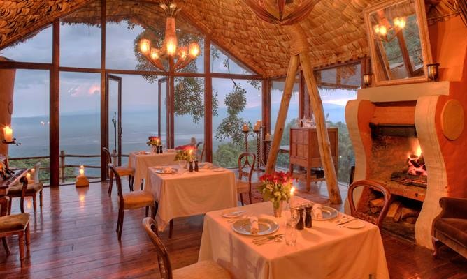 AndBeyond Ngorongoro Crater Lodge en Ngorongoro