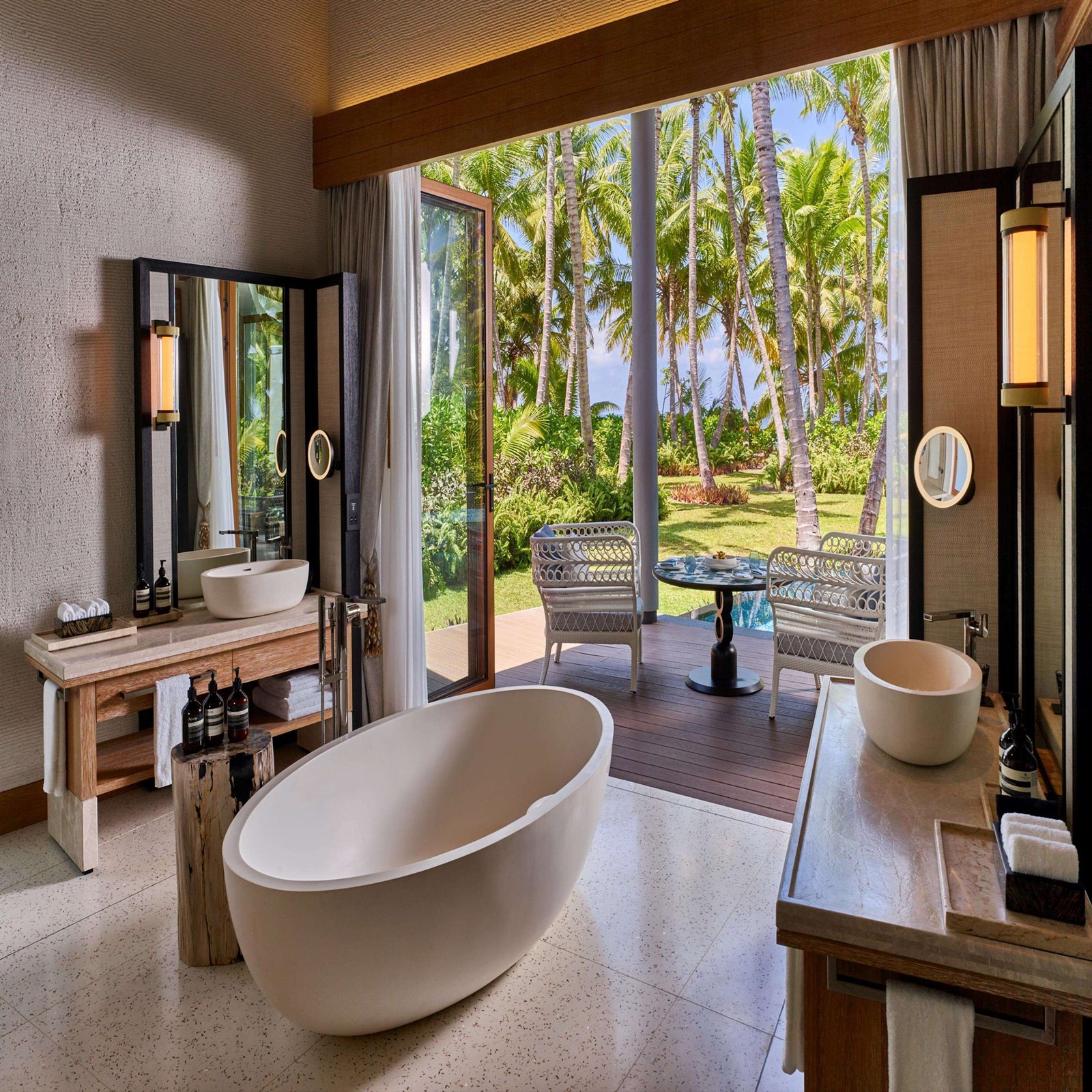 Waldorf Astoria Seychelles  en platte island