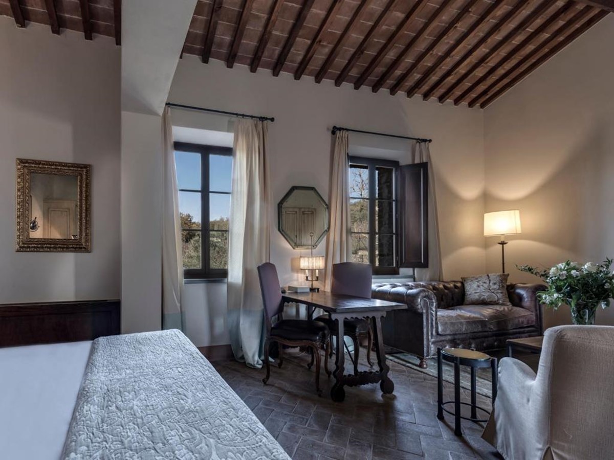 Castel Monastero en Toscana