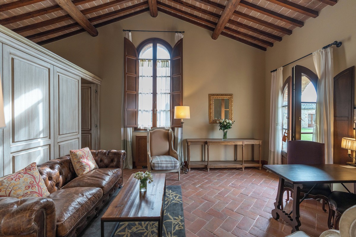 Castel Monastero en Toscana