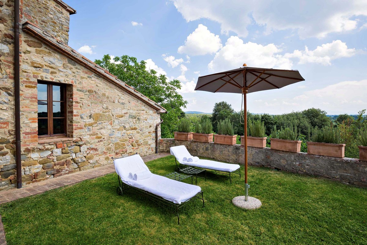 Castel Monastero en Toscana