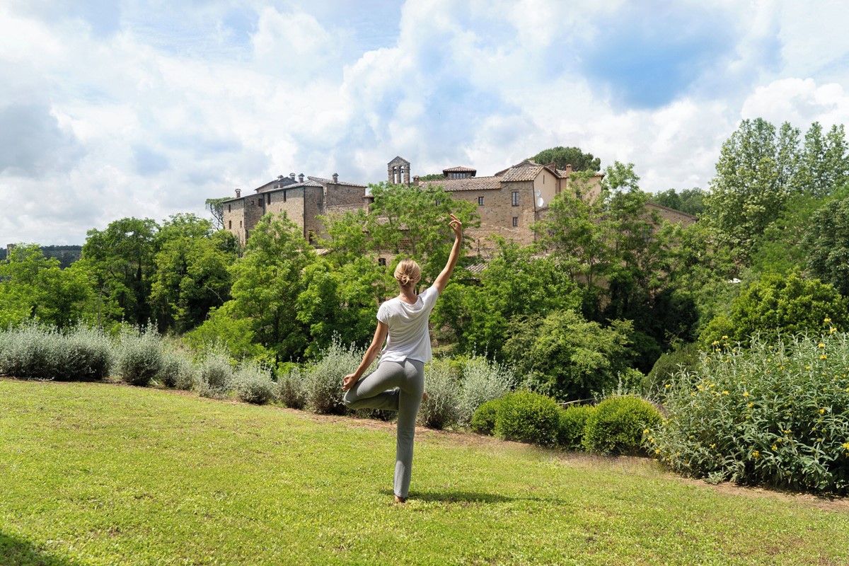 Castel Monastero en Toscana