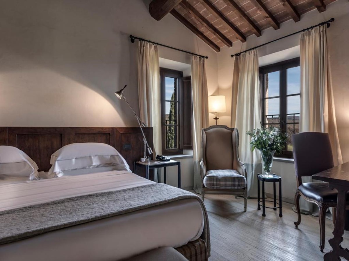 Castel Monastero en Toscana