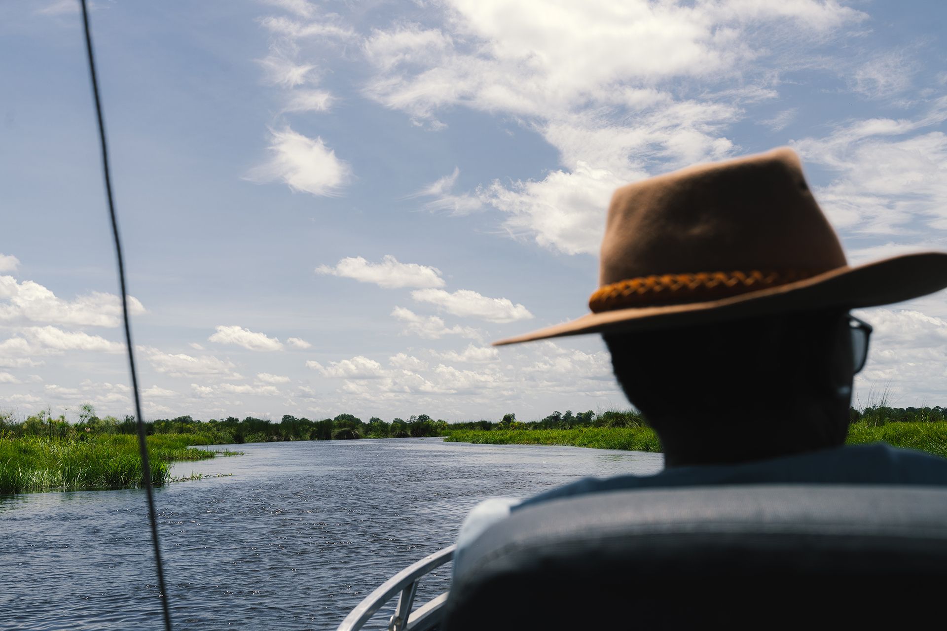 Great plains duba plains camp boat safari