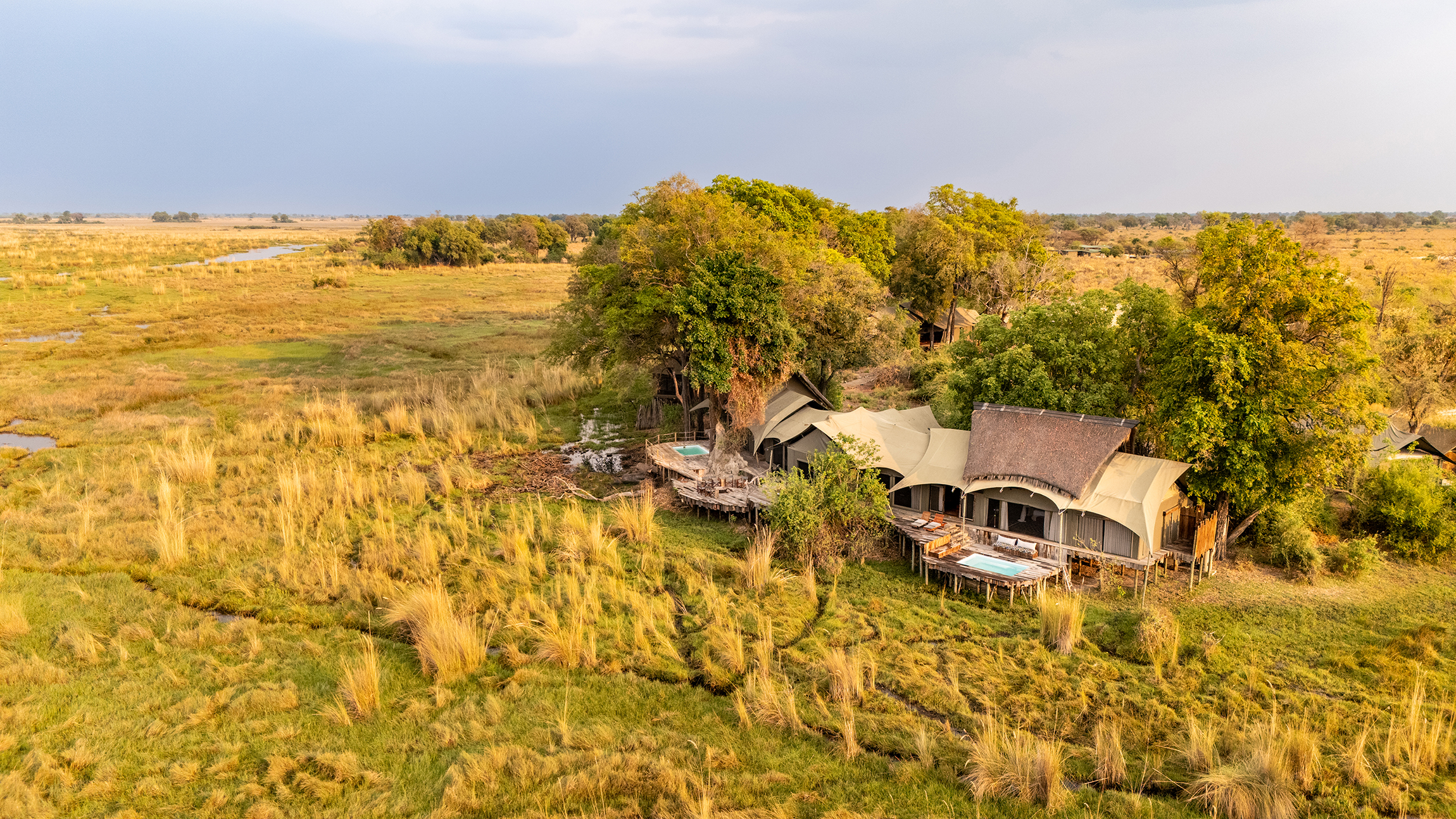 Great plains conservation duba plains suite aerial