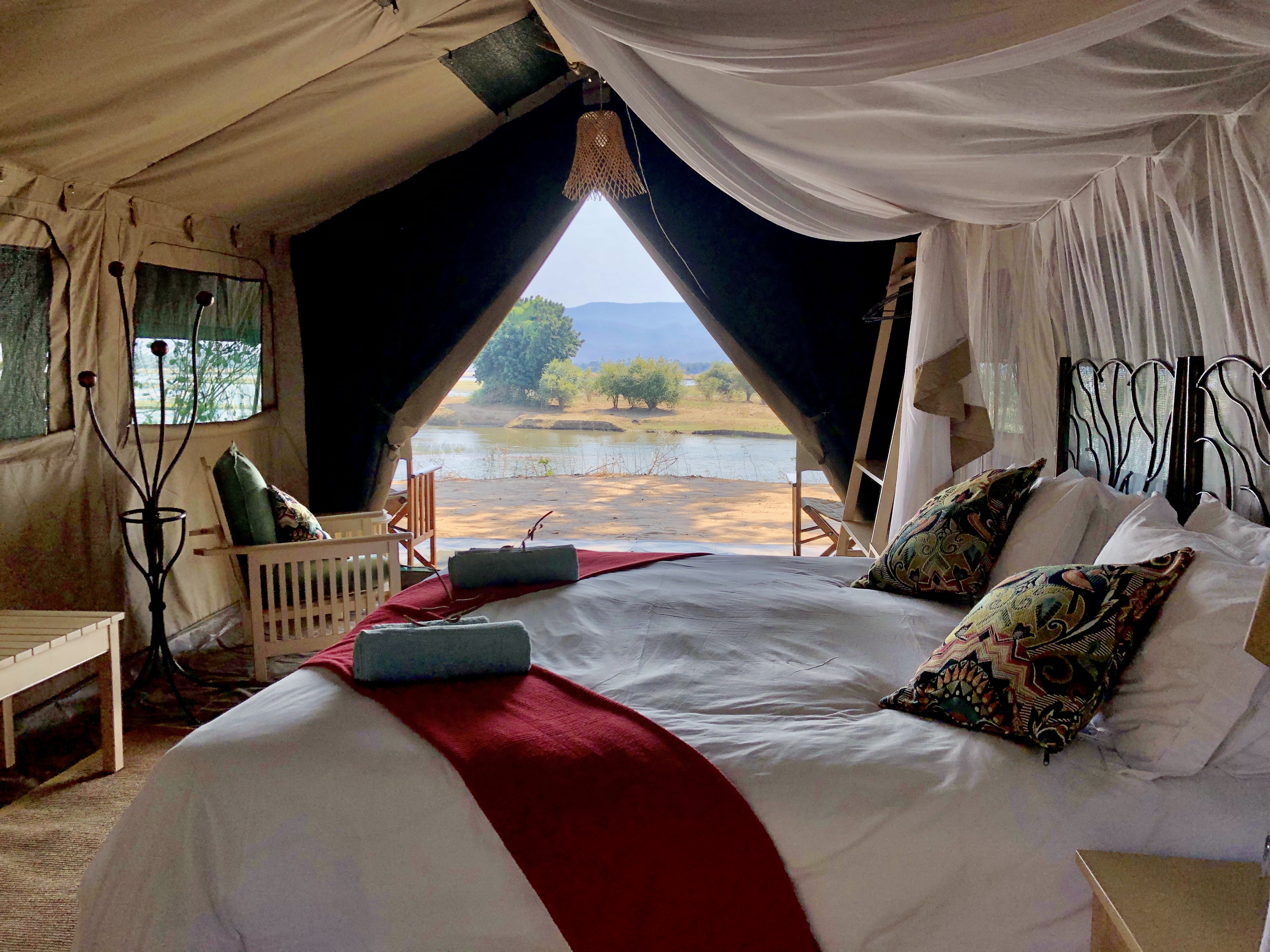 Goliath Camp en Mana Pools