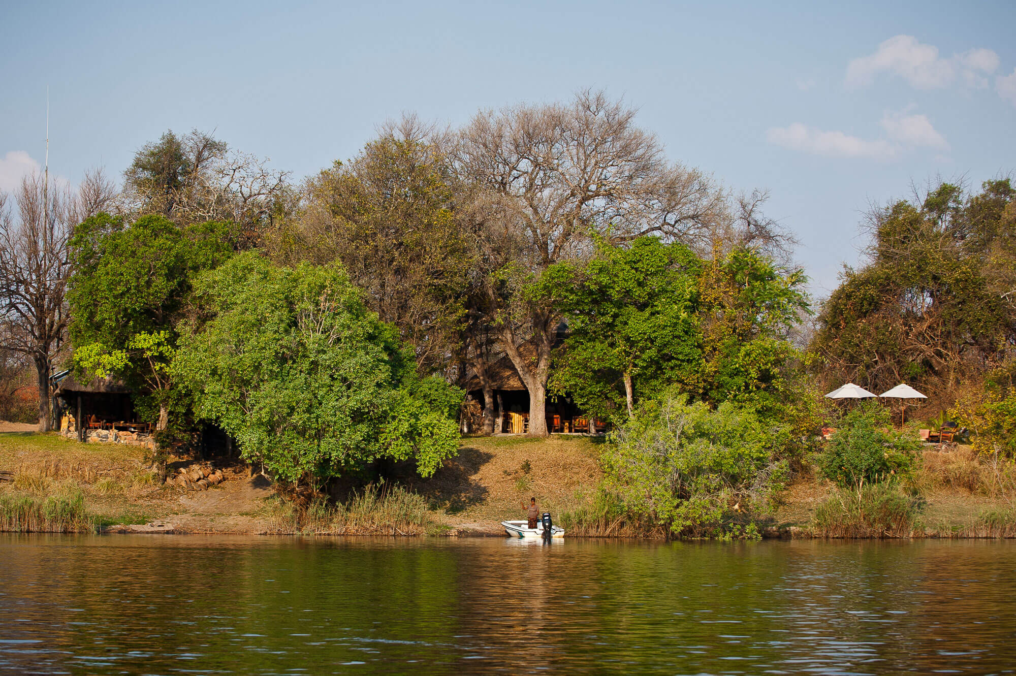 Hippo Lodge en Kafue