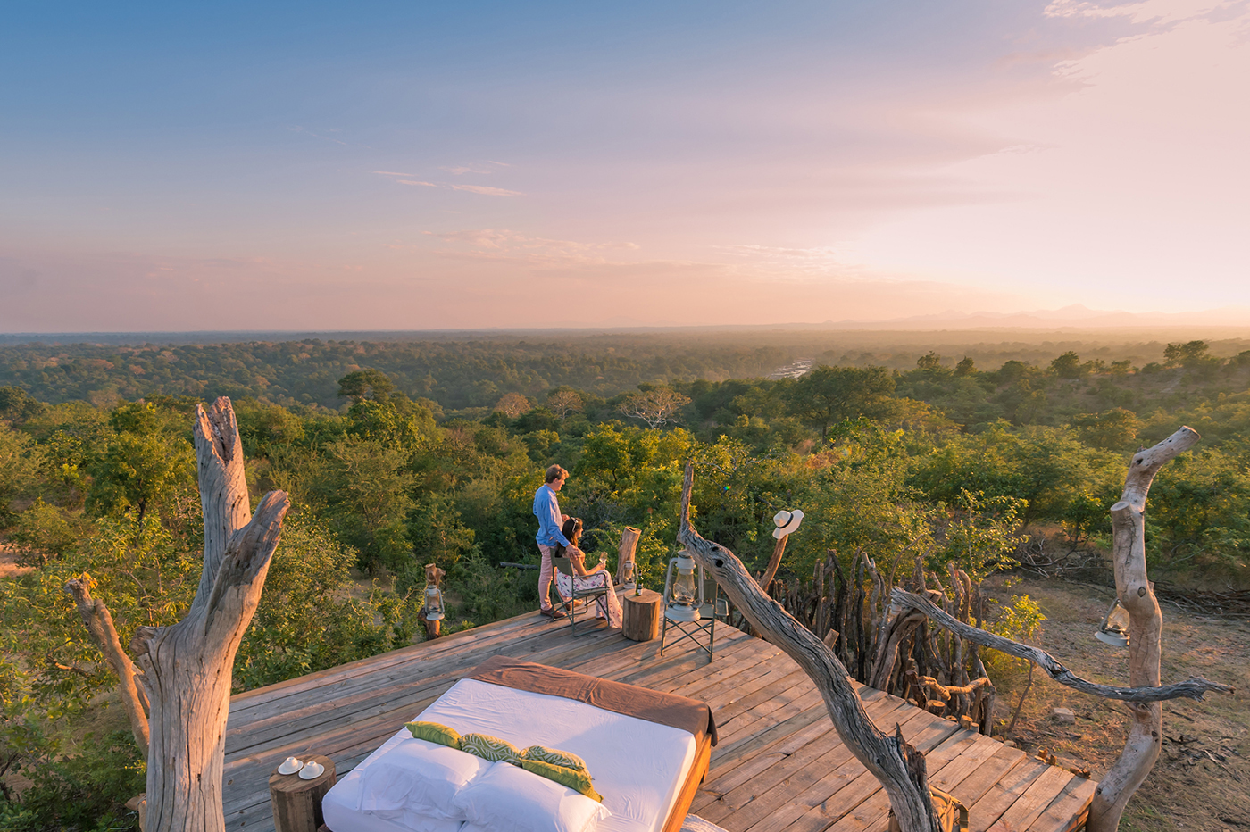 John's Camp en Mana Pools