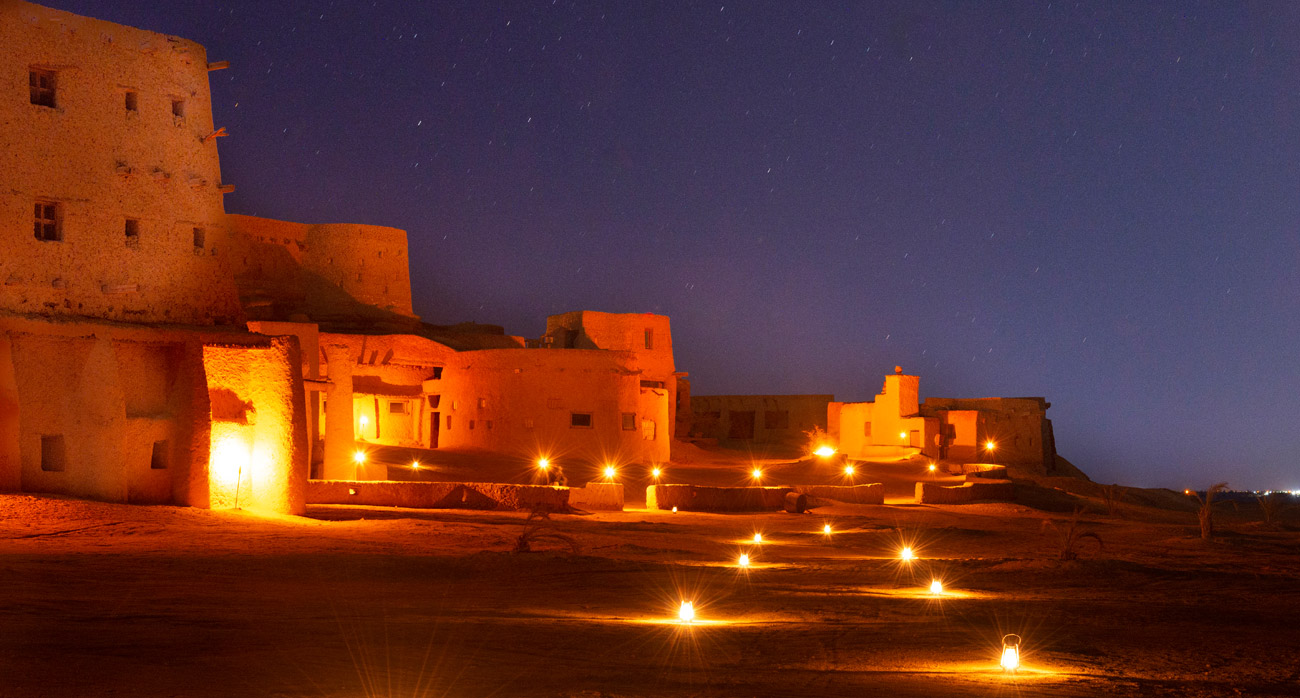 Slider adrere night in siwa oasis