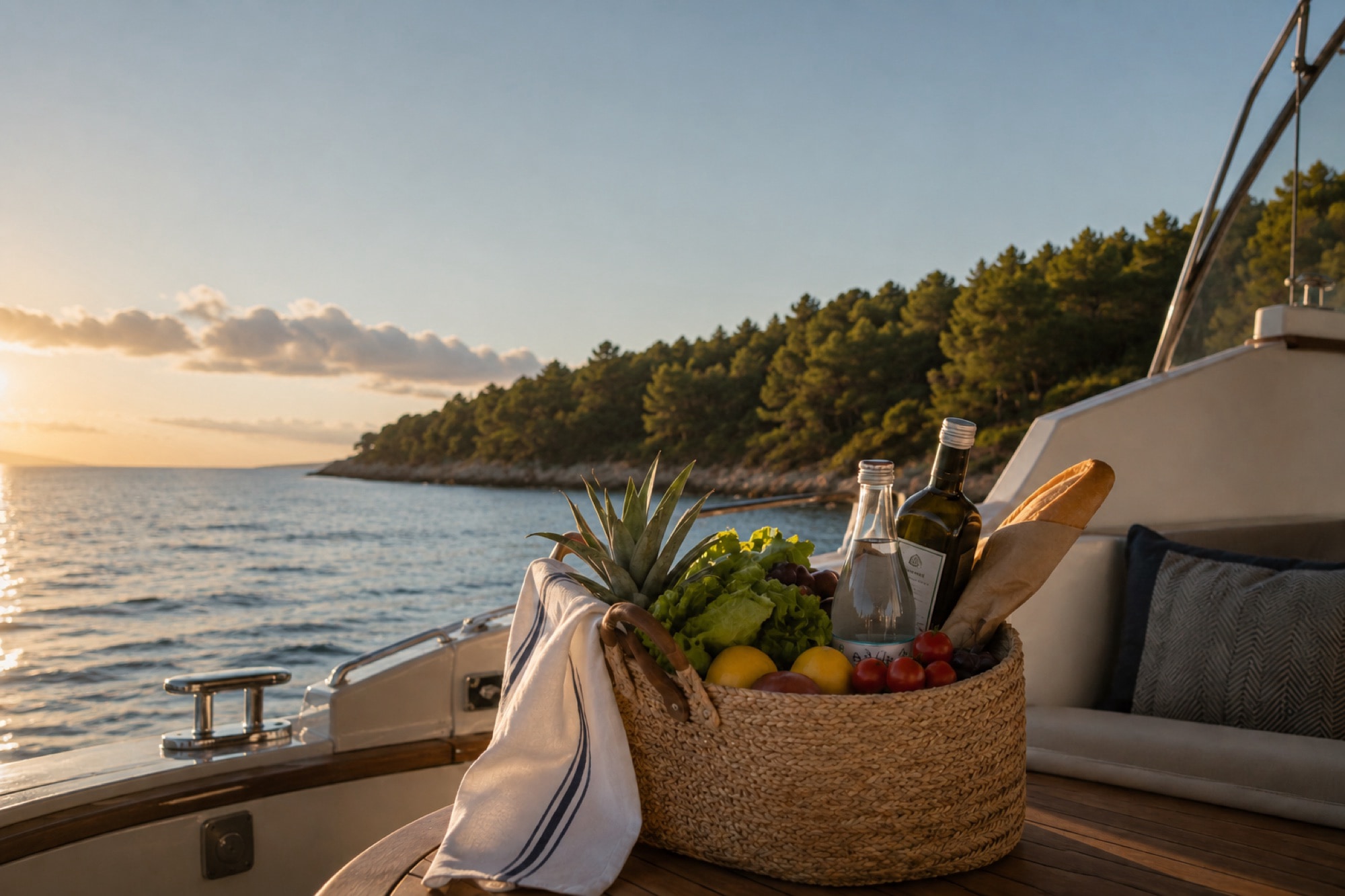 Ahama living yacht provisioning