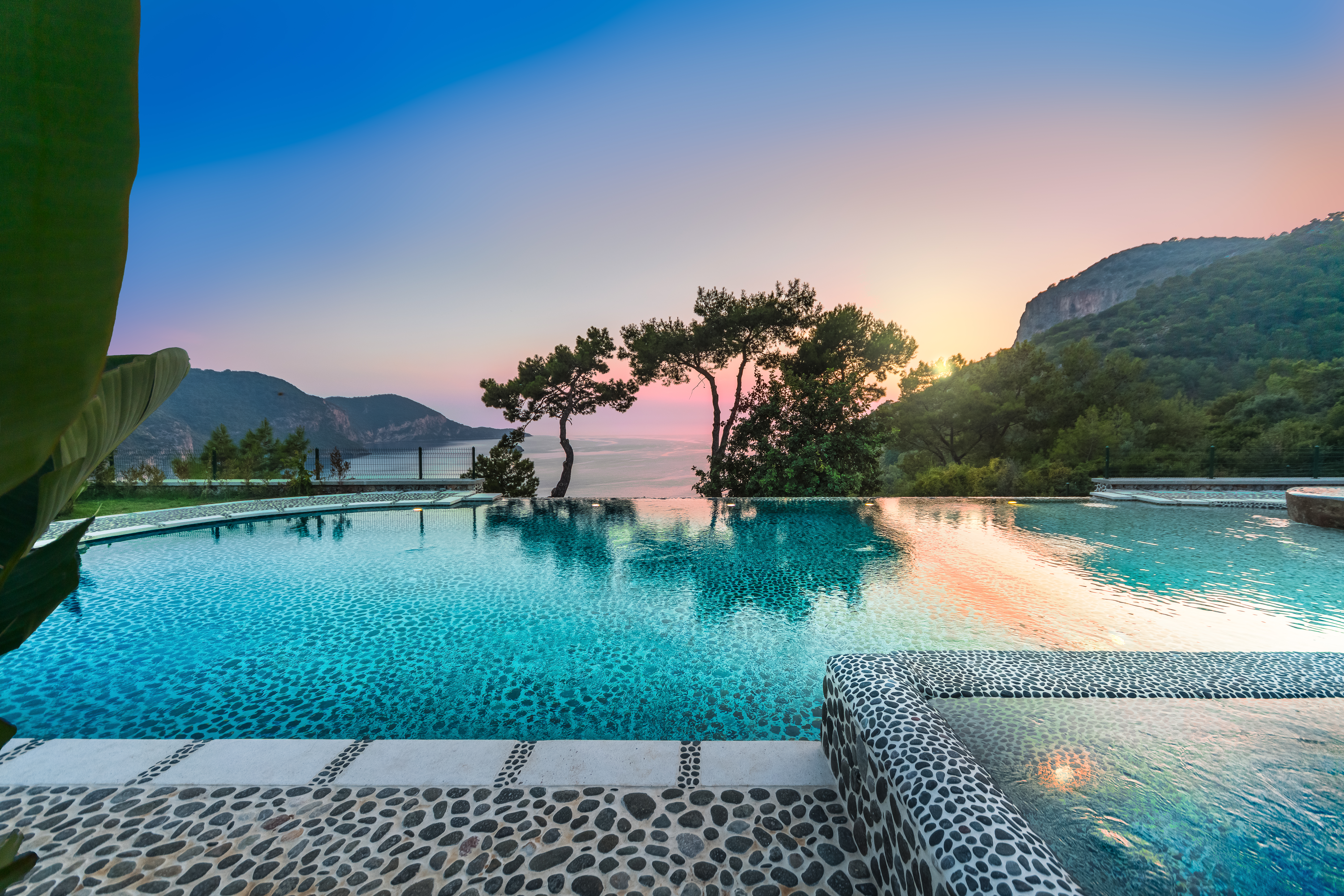 Gokce gemile peninsula bay forest panorama