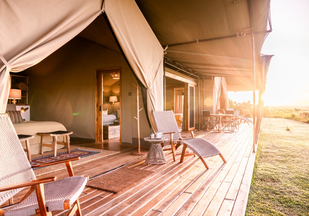 Family tent sunrise 9