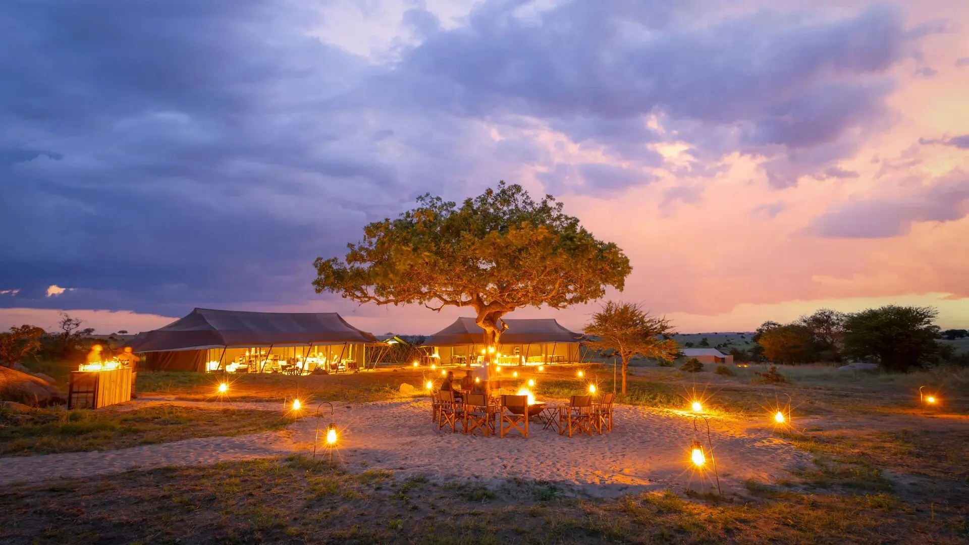 Asilia africa olakira migration camp night lanterns jpg