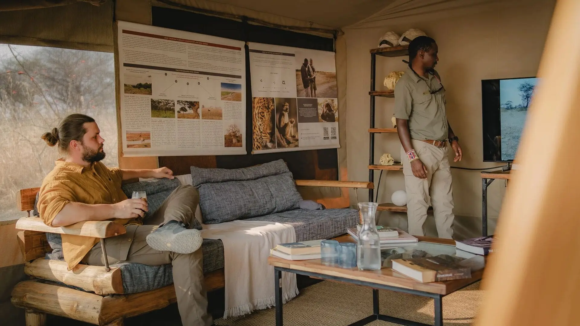 Asilia africa usangu expedition camp douglas bell information centre jpg