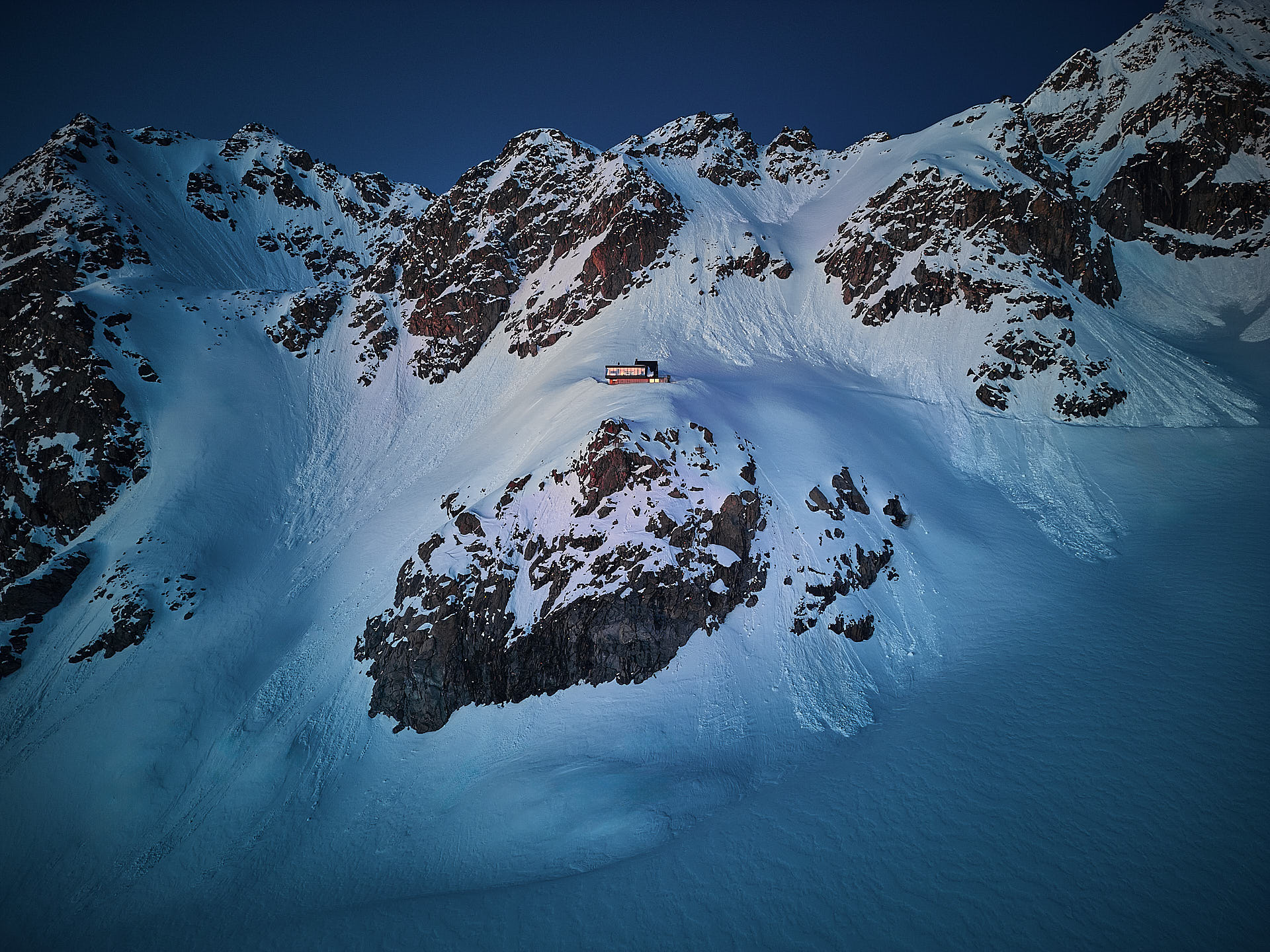 Cabane Tortin en verbier