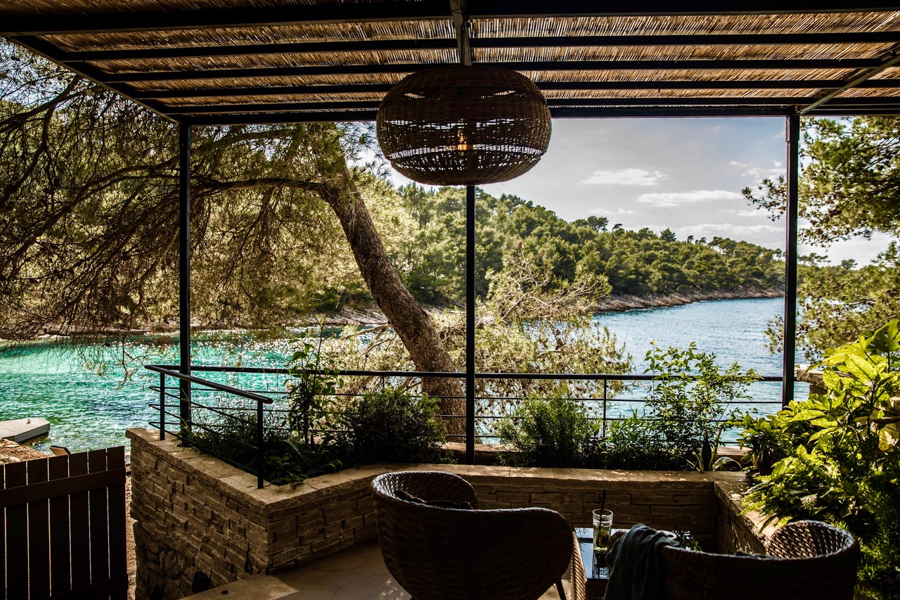 Little Green Bay en Hvar