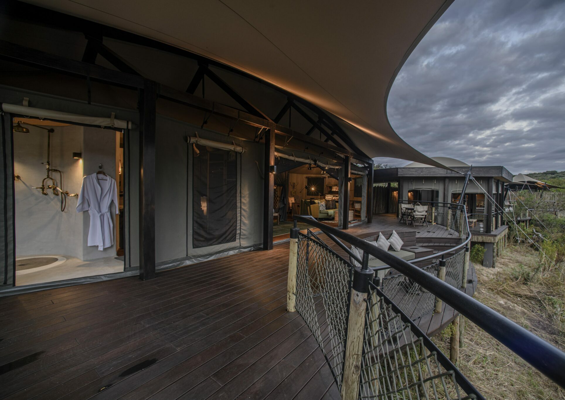 Madwaleni River Lodge en Babanango Game Reserve