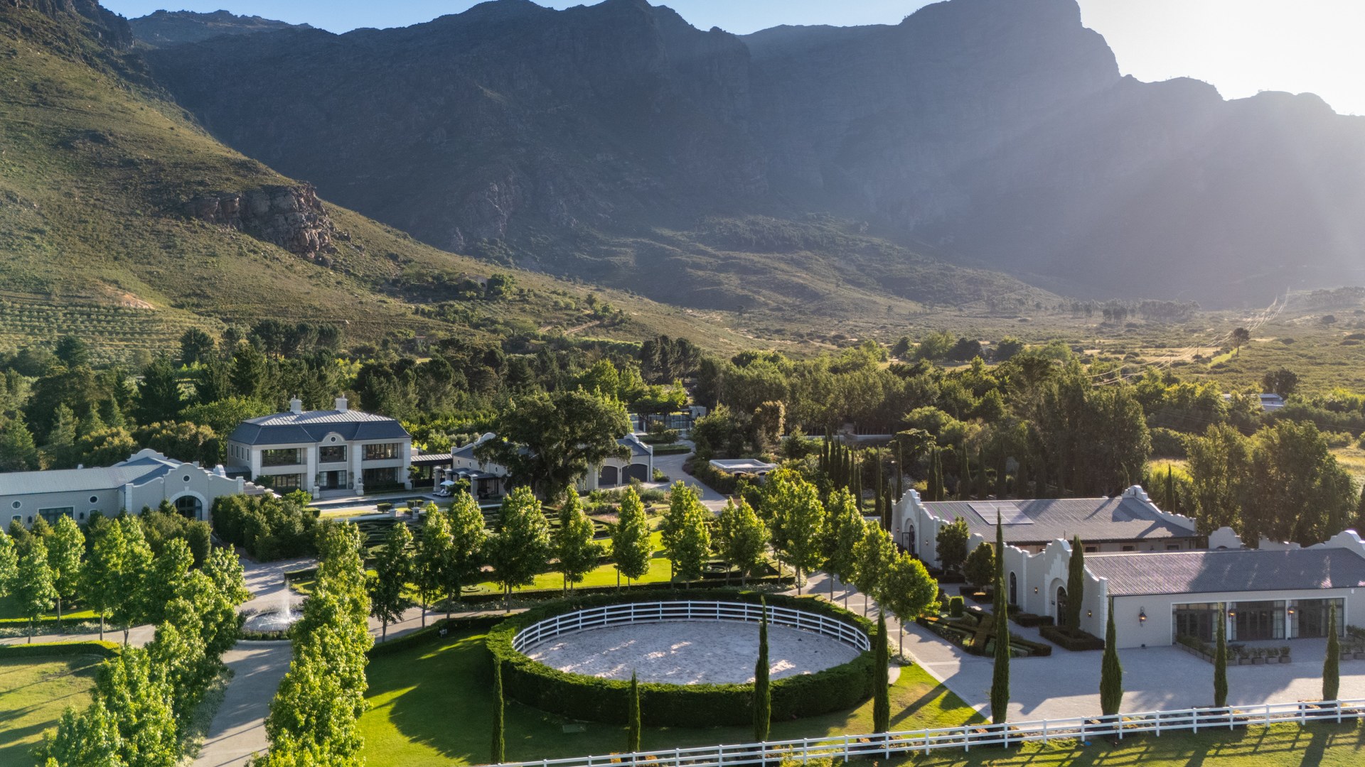 Oakvale Estate en Franschhoek
