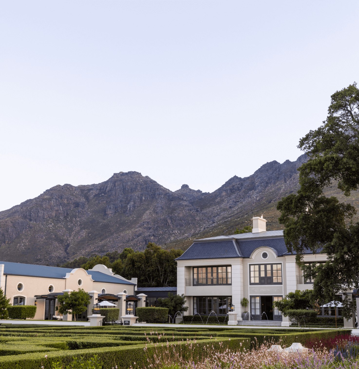 Oakvale Estate en Franschhoek